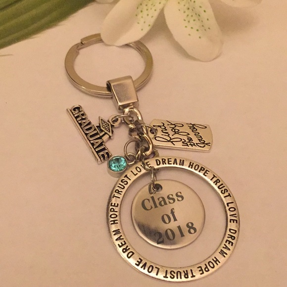 NWT class of 2019 graduation keychain, purse charm - Picture 2 of 6